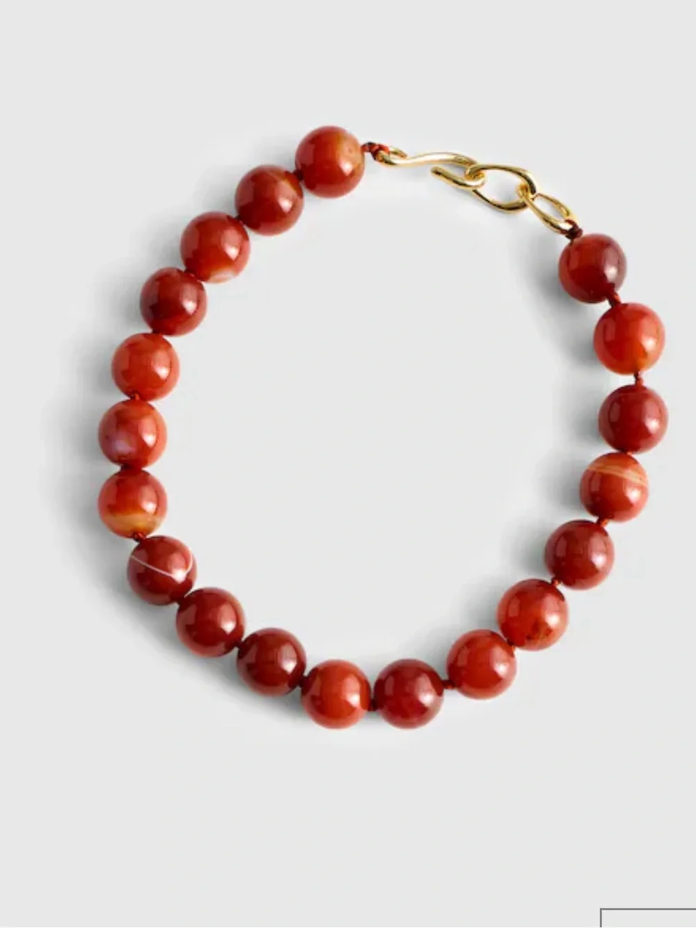 NWT! Madewell Semiprecious Oversized Beaded Choker Necklace - Retail $88 - Picture 5 of 11